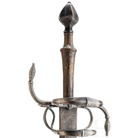A south German hand-and-a-half sword, circa 1600