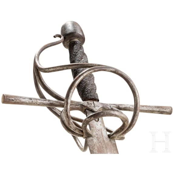 A German military rapier, ca. 1600