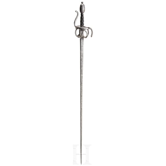 A German or Italian Rapier, ca. 1610