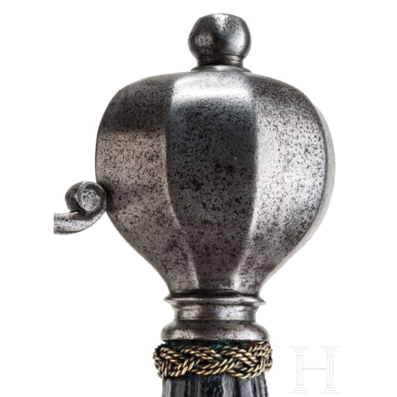 Rapier vom Pappenheimer Typus mit niedrigem Korbgef&auml;&szlig;, Solingen, um 1620