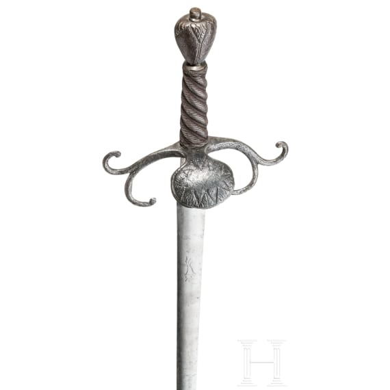 Offiziers-Felddegen, Sachsen, um 1620