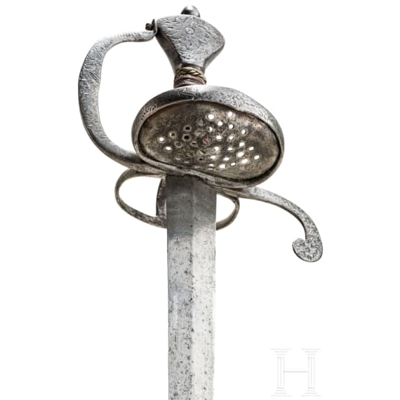 Felddegen mit Scheide, deutsch, um 1630