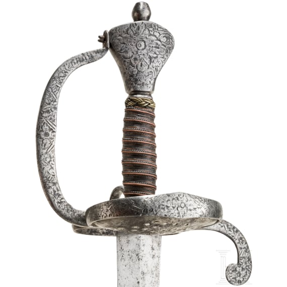 Felddegen mit Scheide, deutsch, um 1630