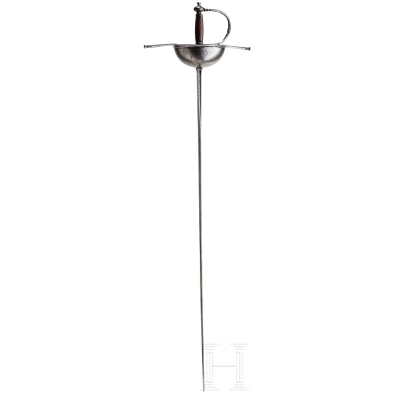Glockenrapier mit Solinger Klinge, Spanien oder Italien, um 1650