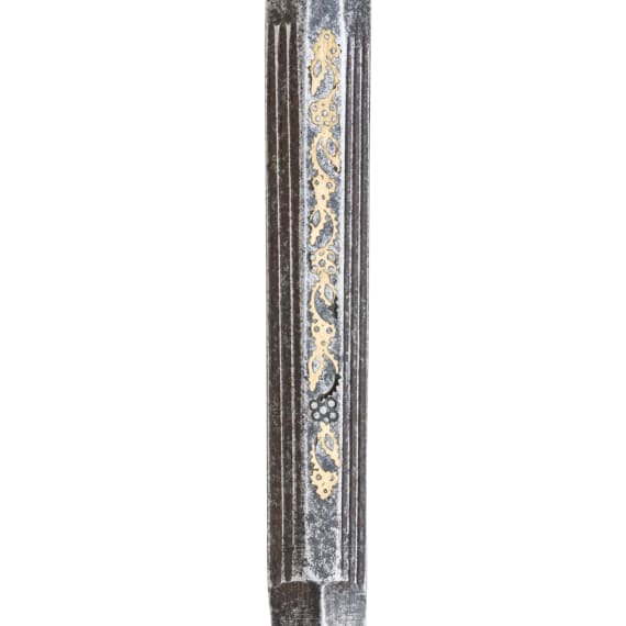 Offiziers-Felddegen mit eisengeschnittenem Gef&auml;&szlig;, Niederlande um 1660&ndash;80