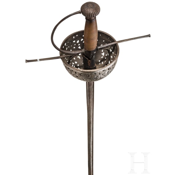 Glockendegen mit Solinger Klinge, Italien, um 1670