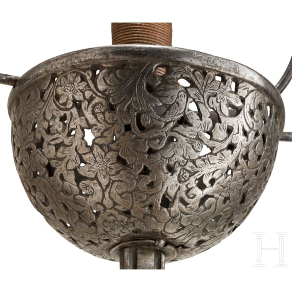Glockendegen mit Solinger Klinge, Italien, um 1670