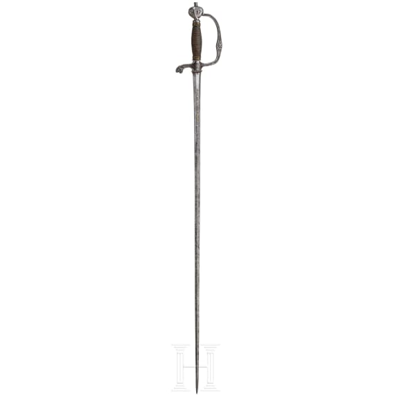 Galanteriedegen, Santir, franz&ouml;sisch/fl&auml;misch, um 1680