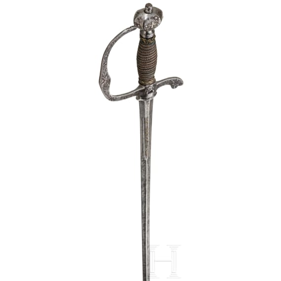 Galanteriedegen, Santir, franz&ouml;sisch/fl&auml;misch, um 1680