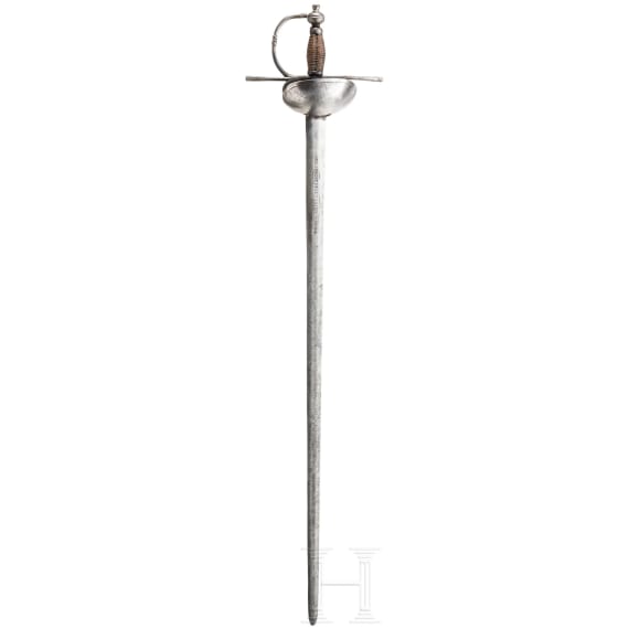 Milit&auml;rischer Glockendegen mit deutscher Klinge, Spanien, um 1700