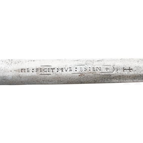 Milit&auml;rischer Glockendegen mit deutscher Klinge, Spanien, um 1700