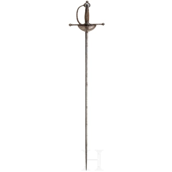 Milit&auml;rischer Schalenrapier, Spanien, um 1700
