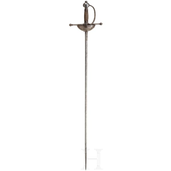 Milit&auml;rischer Schalenrapier, Spanien, um 1700