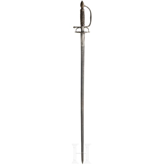 Felddegen, fl&auml;misch oder franz&ouml;sisch, um 1710/20