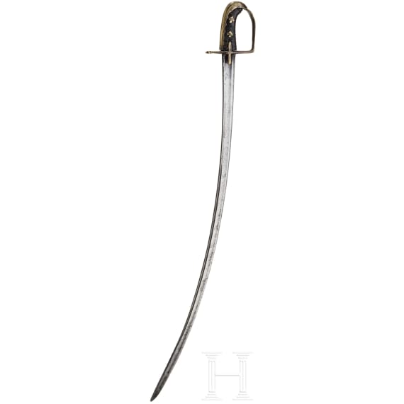 Husarischer S&auml;bel, s&uuml;ddeutsch/&ouml;stereichisch, um 1720