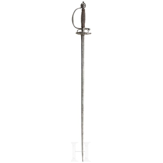 Degen mit &auml;lterer Klinge, deutsch, um 1720