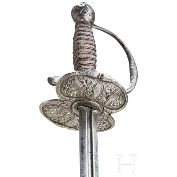 Degen mit &auml;lterer Klinge, deutsch, um 1720