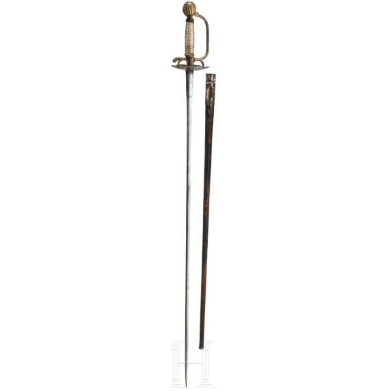 A French small-sword, mid 18th century