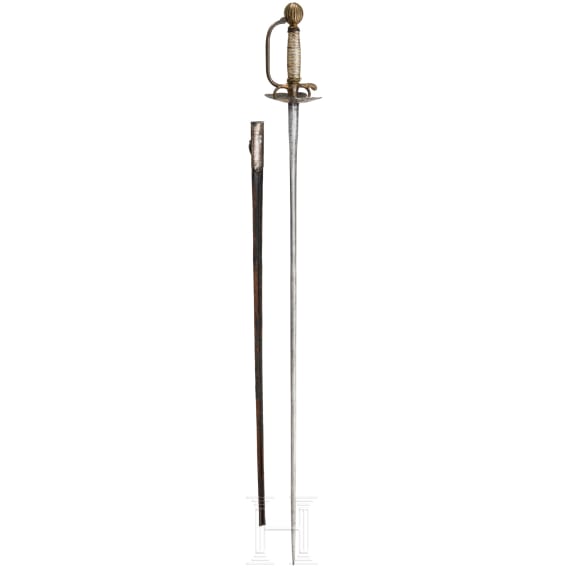 A French small-sword, mid 18th century