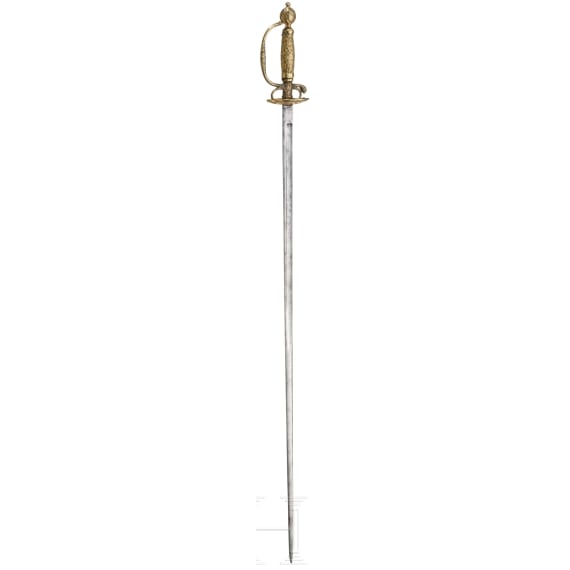 A German small-sword, circa 1760