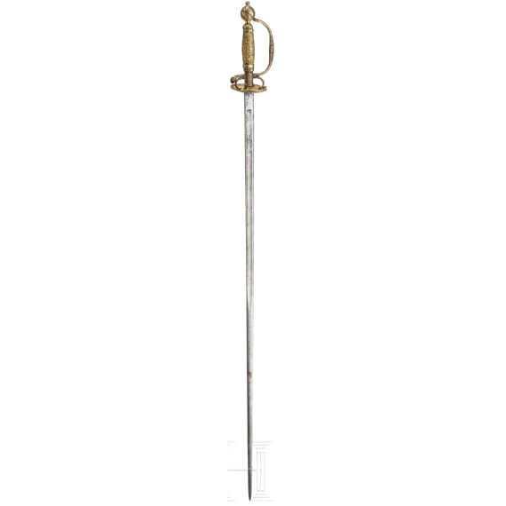 A German small-sword, circa 1760