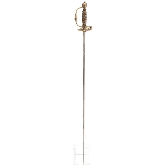 A Russian small-sword, second half of the 18th century