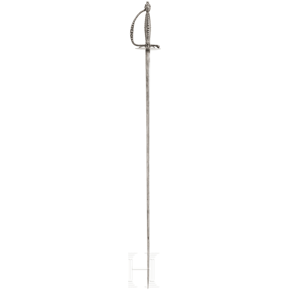 A French smallsword mounted in gilt silver, ca. 1800