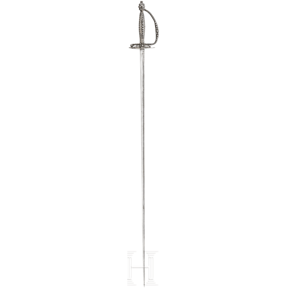 A French smallsword mounted in gilt silver, ca. 1800