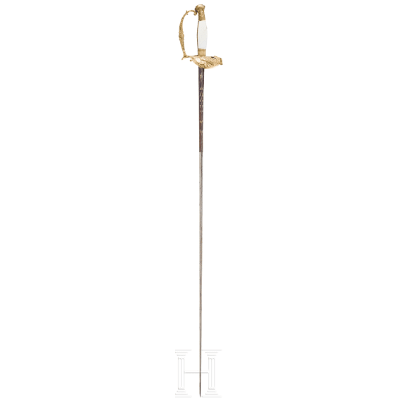 A French officer's smallsword, restauration period
