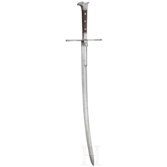 A German &ldquo;Langes Messer&rdquo; in the style of 1540, modern reproduction