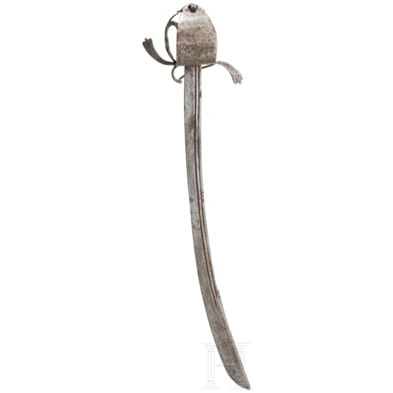 A Victorian campaign saber (dusack) in 1580s style, ca. 1900