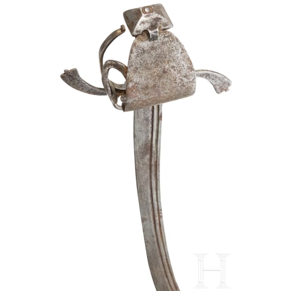 A Victorian campaign saber (dusack) in 1580s style, ca. 1900