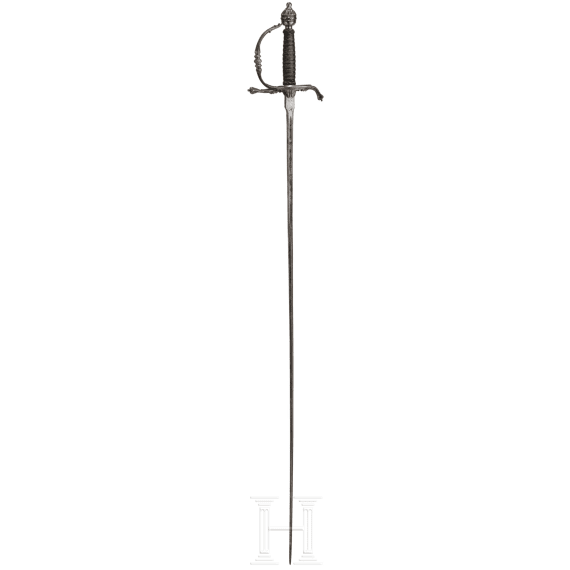 A Spanish small sword in the style of the 1680s, 19th century