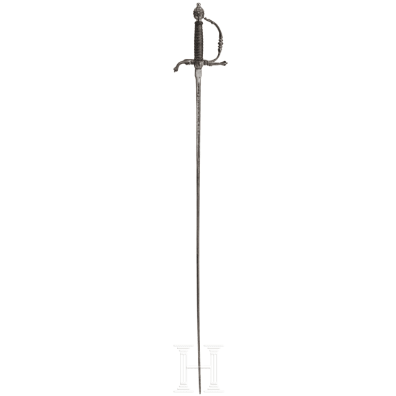 A Spanish small sword in the style of the 1680s, 19th century