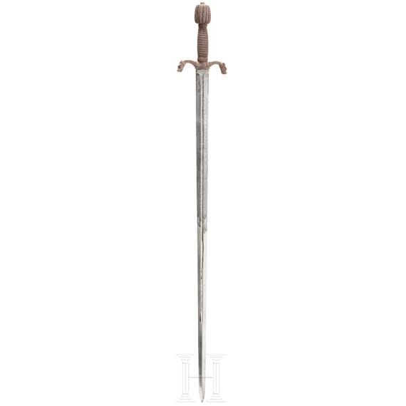 A German decorative sword with Saxon arms, ca. 1880