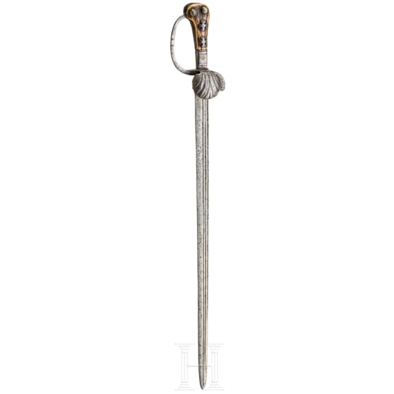An Austrian hunting sword, first half of the 17th century