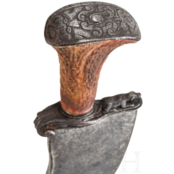 A German butchering knife, circa 1700