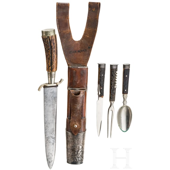 A German hunting trousse, circa 1900