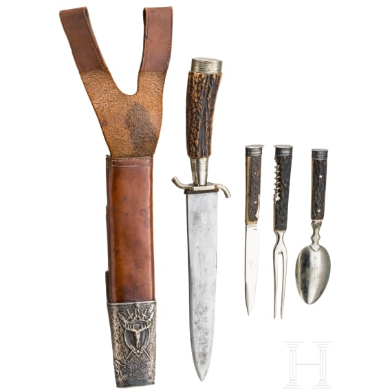 A German hunting trousse, circa 1900