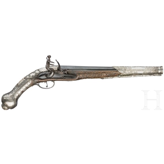 A flintlock pistol, Balkans, 19th century