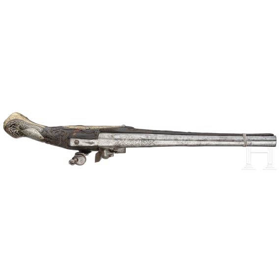 A flintlock pistol, Balkans, 19th century