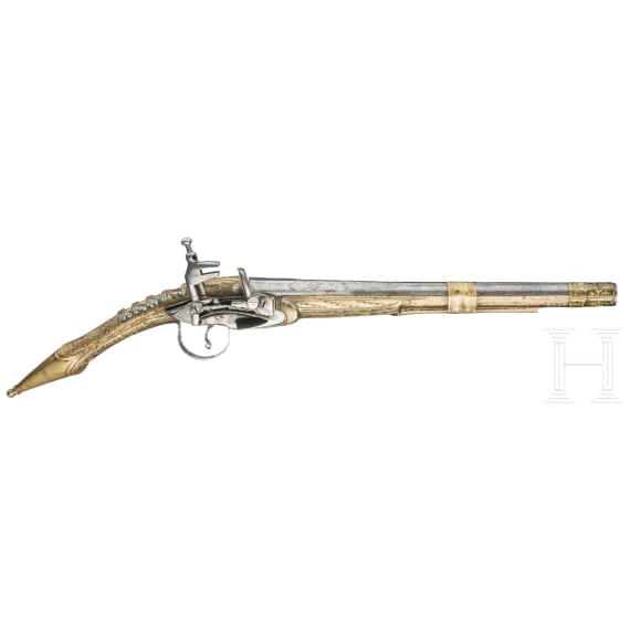 An Albanian miquelet lock pistol, 19th century