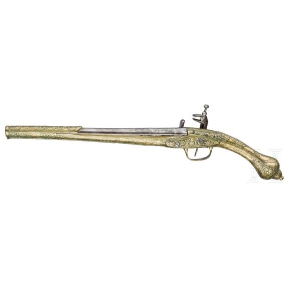 A miquelet pistol, Balkans, 1st half of the 19th century