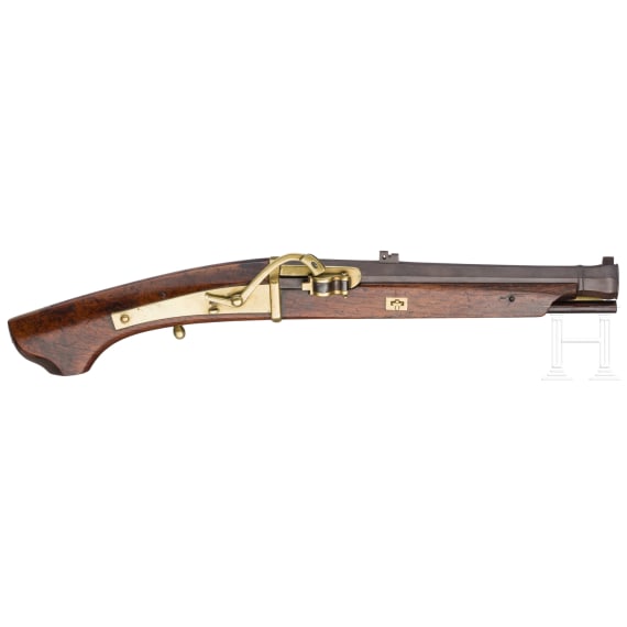 A Japanese matchlock pistol, Edo period