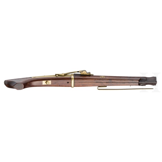 A Japanese matchlock pistol, Edo period