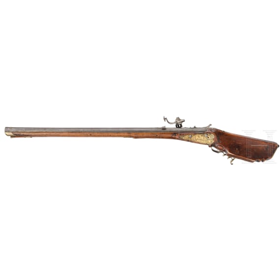 Radschlossb&uuml;chse, deutsch, um 1720