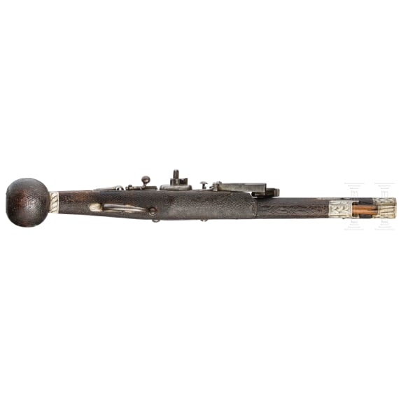 Radschlosspuffer f&uuml;r Mannschaften der kurs&auml;chsischen Leibtrabanten (2. Modell), datiert 1589