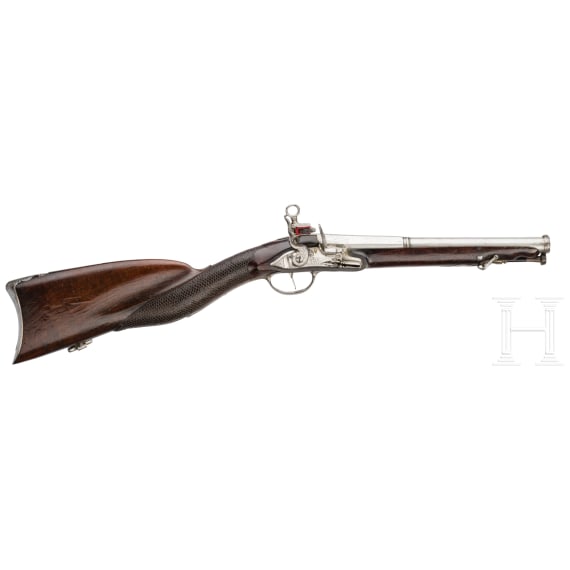Miqueletschloss-Karabiner, Luis Santos in Madrid, datiert 1702