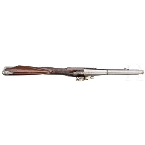 Miqueletschloss-Karabiner, Luis Santos in Madrid, datiert 1702