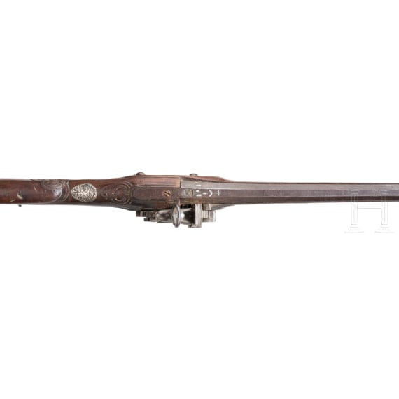 A Spanish miquelet-lock shotgun, circa 1780